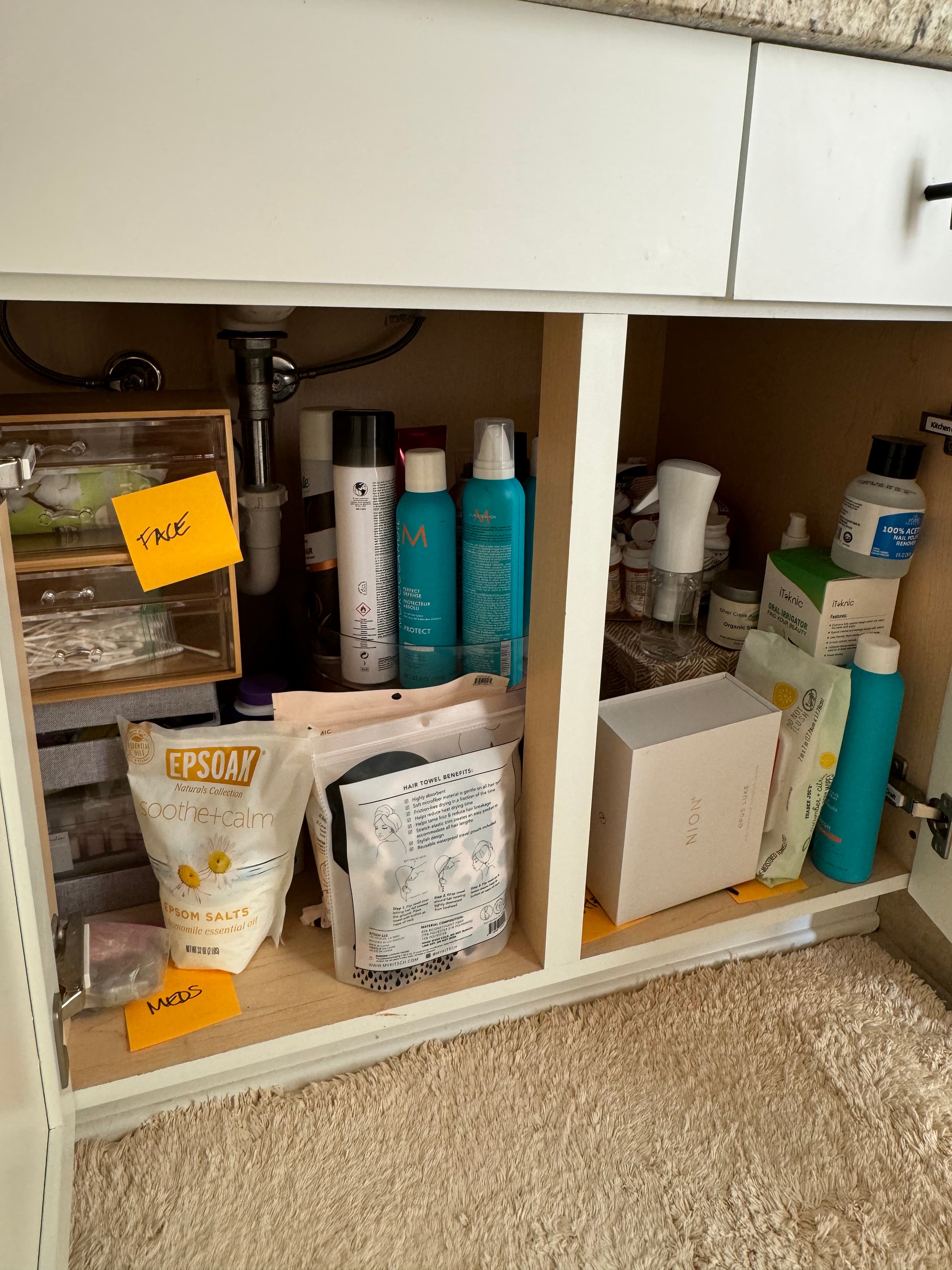 Before pantry organization