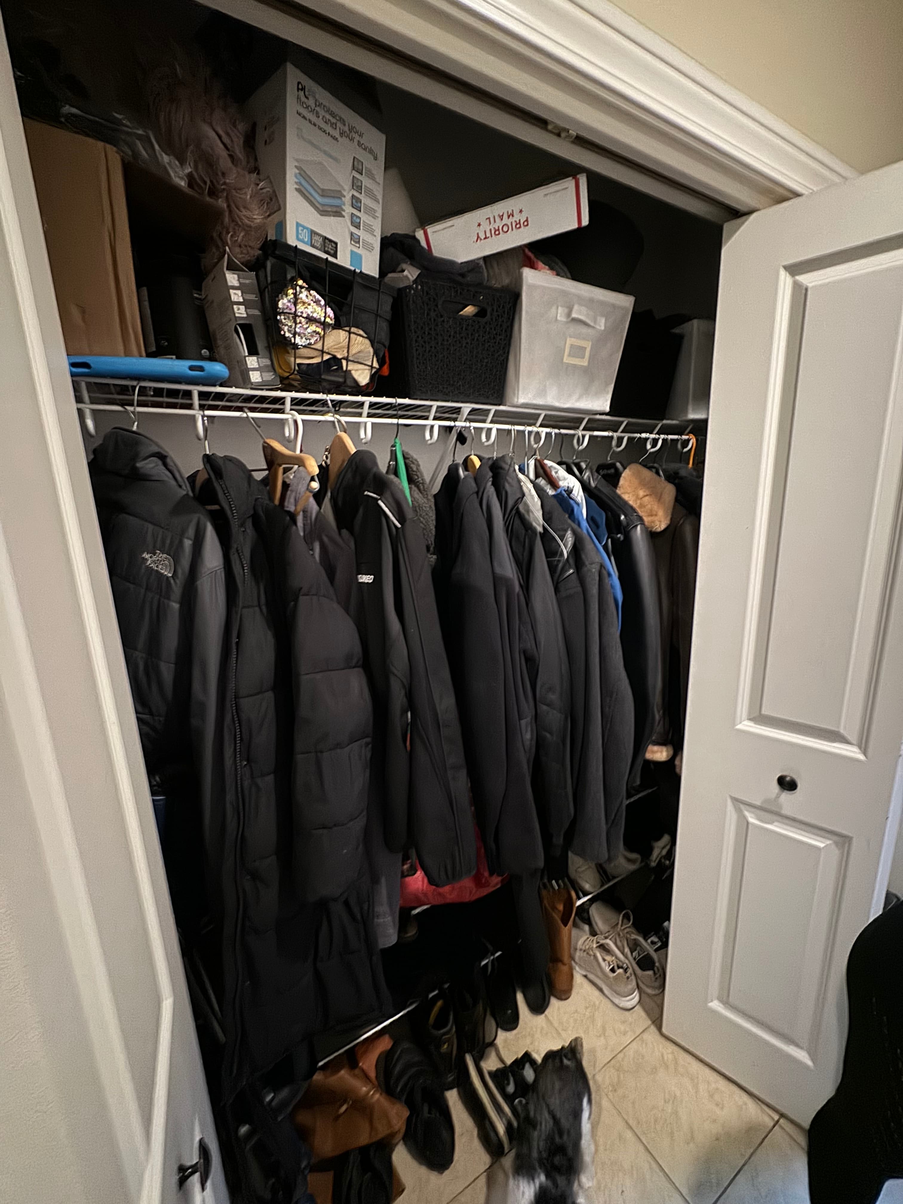 Before pantry organization